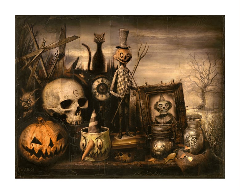 Image of "October Shadows" Limited Edition print