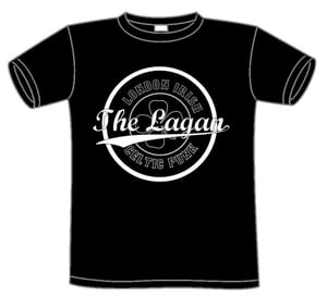 Image of The Lagan B&W logo t-shite