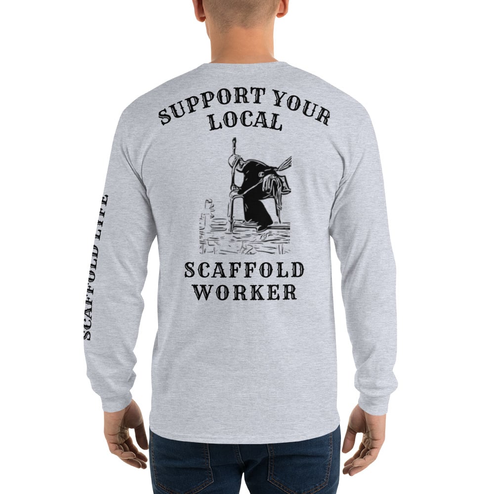 Image of SL SKULL/ SUPPORT HANGER Mod/ SL Sleeve  Men’s Long Sleeve Shirt