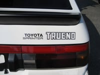 Image 2 of AE86 TURENO SPRINTER Rear hatch decal.