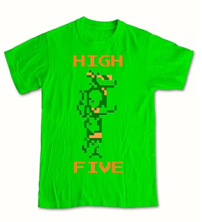 Image of HIGH FIVES IN A HALF SHELL