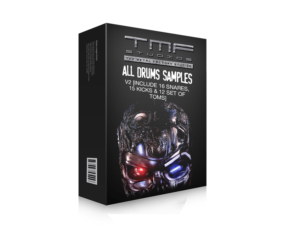 Image of All Drums Samples V2 [Includes 20 Snares, 16 Kicks & 13 set of toms]