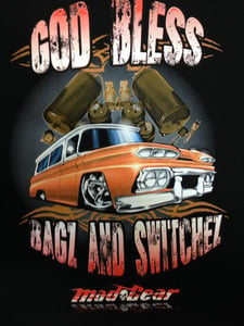 Image of "God Bless Bagz & Switchez" 