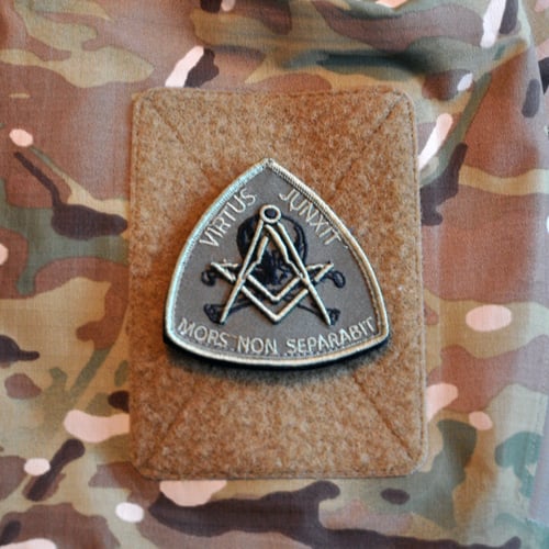 Image of Olive drab (crocodile) morale patch