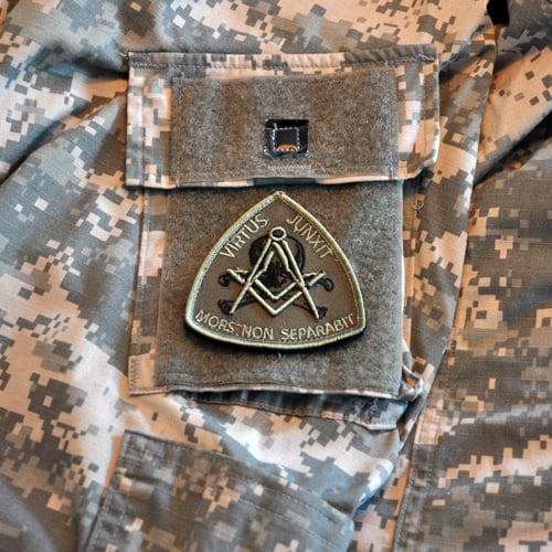 Image of Olive drab (crocodile) morale patch
