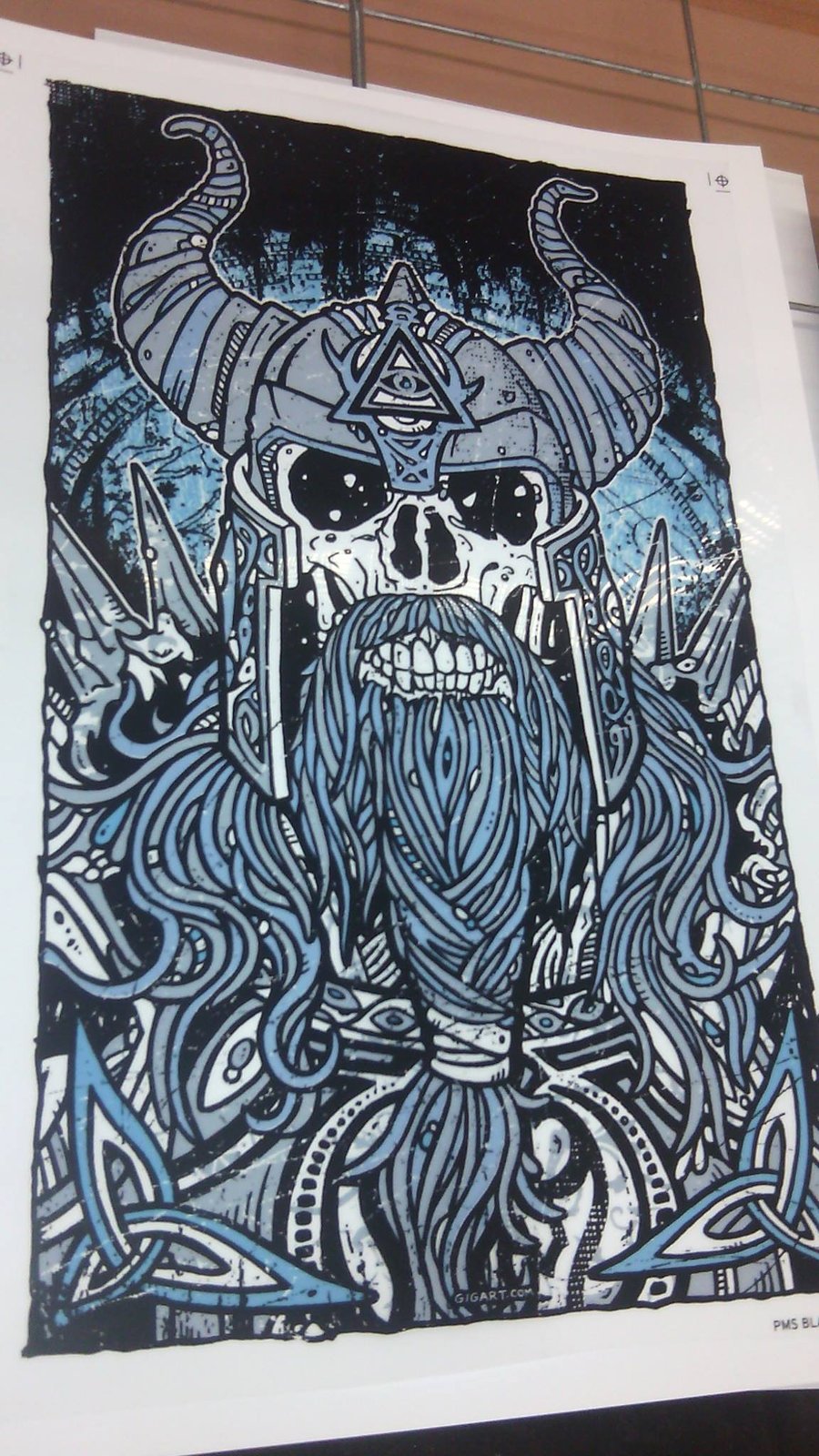 GIGART — Viking Warrior Print