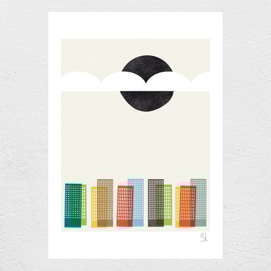 Image of City Scape Print