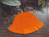 Orange bucket hat 