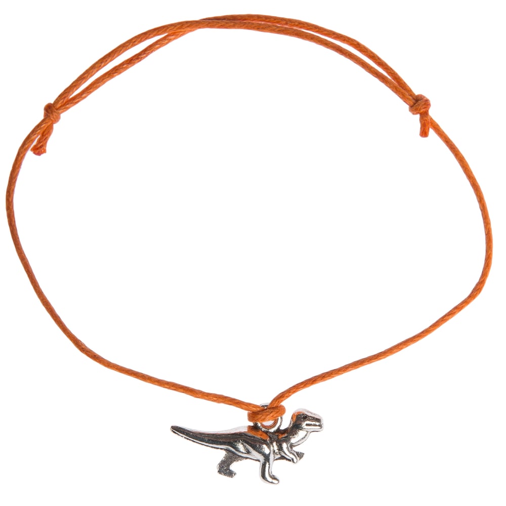 Image of Dinousaur Adjustable Cord Bracelet