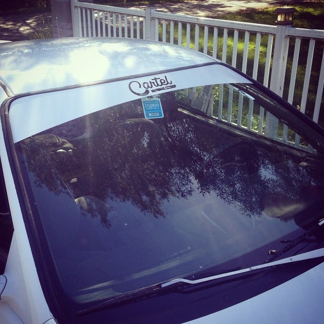 Image of Cartel Windshield Banner