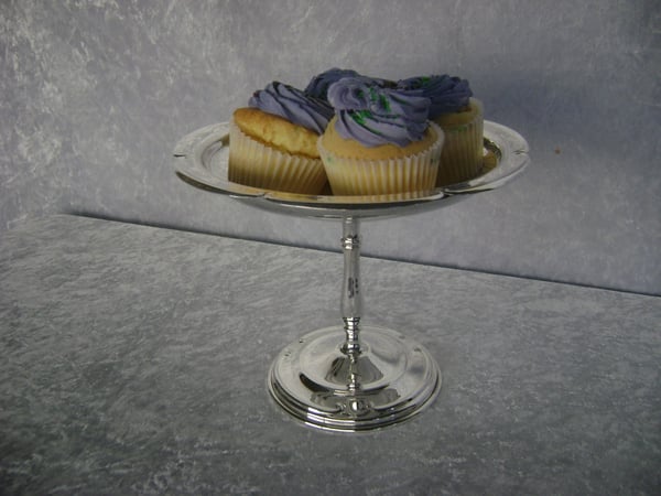 Image of CAKE STAND SILVER PLATED AC40002