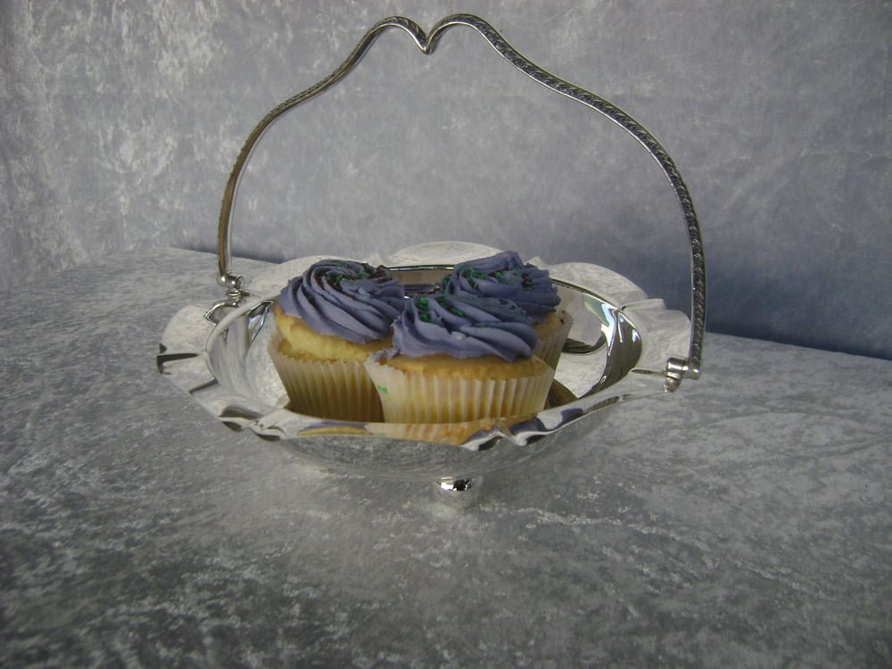 Image of CAKE BOWL SILVER PLATED AC40003