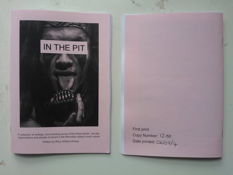 Image of Physical Copy Of Zine (Hot Pink Cover)