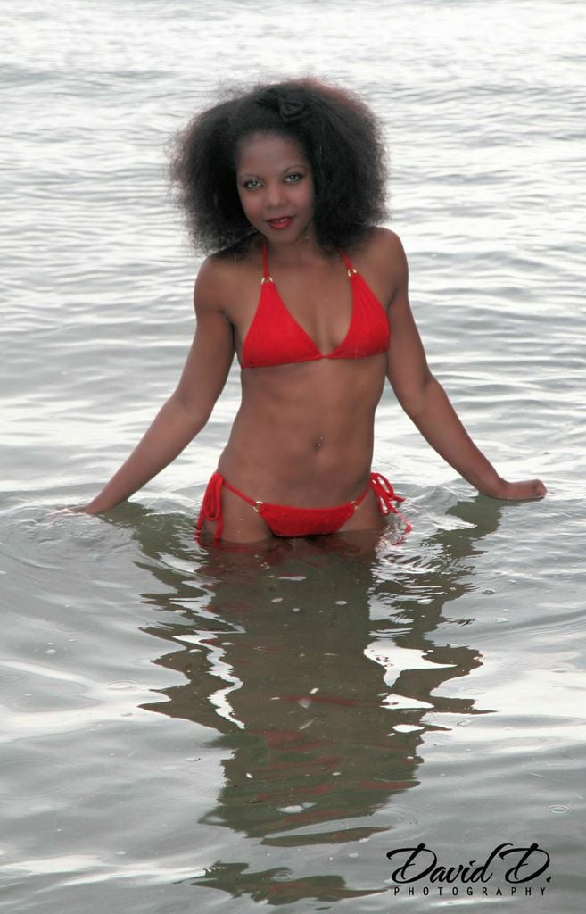 Image of Candice René ~ Sultry red