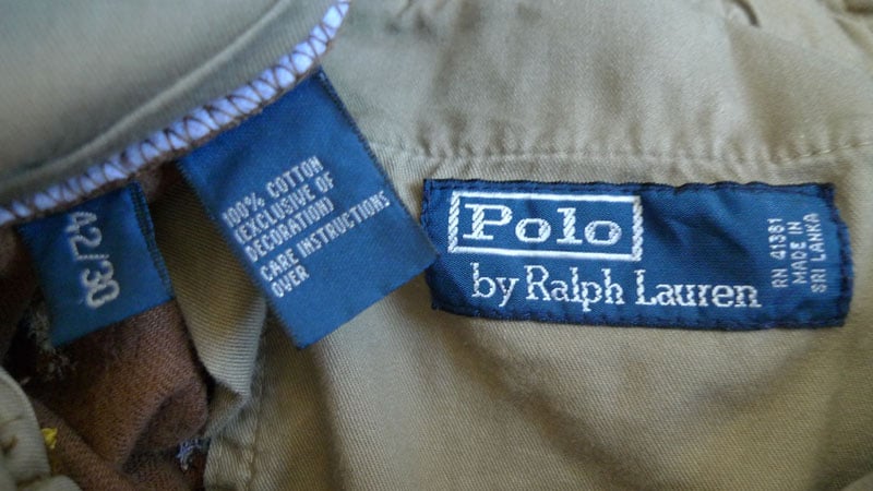 Polo Ralph Lauren, Shooting Design Brown Courduroy Trousers, W42/L30 ...