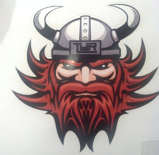 Image of TYR Sticker Cut Out