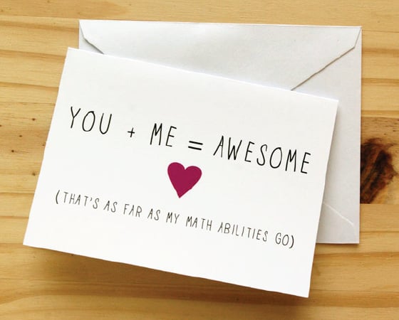 Image of You + Me = Awesome