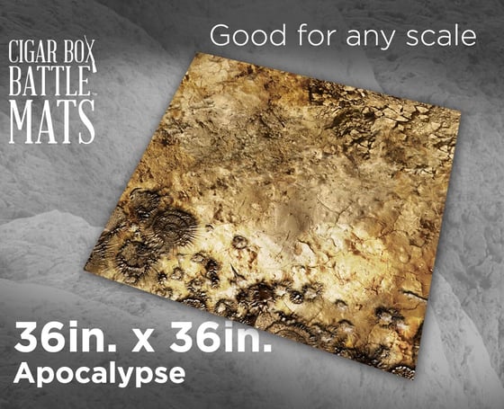 Image of Apocalypse Battle Mat -- 3x3 -- #127