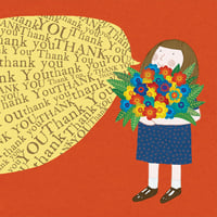 Image 3 of Pack of 6 Mini Thank You Cards