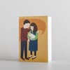 Pack of 6 Mini Greetings Cards - Occasions