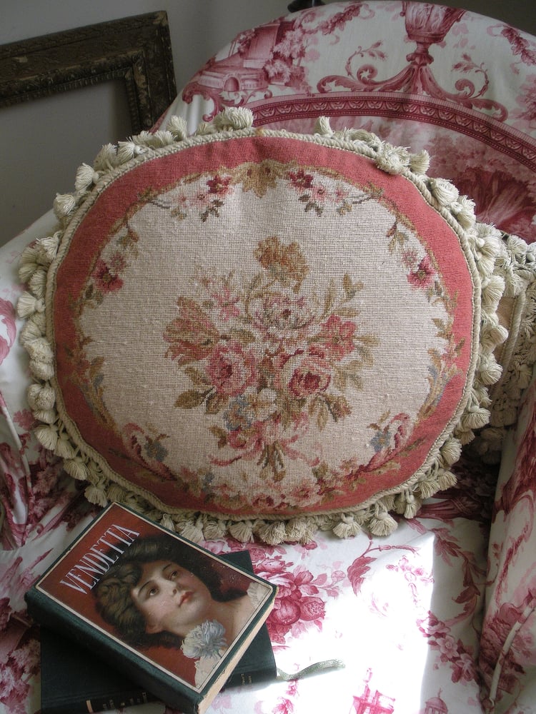 Image of French Aubusson Pillow