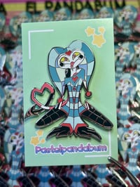 Image 1 of Helluva Boss - Sitting Fizzarolli Enamel Pin badge