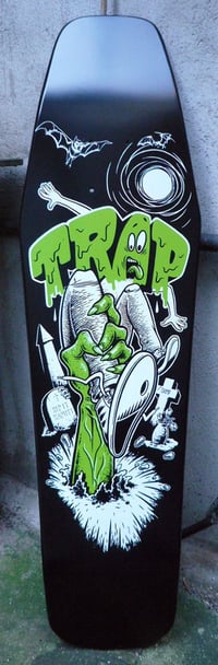 Image 1 of COFFIN CRUISER skateboard deck from Trap