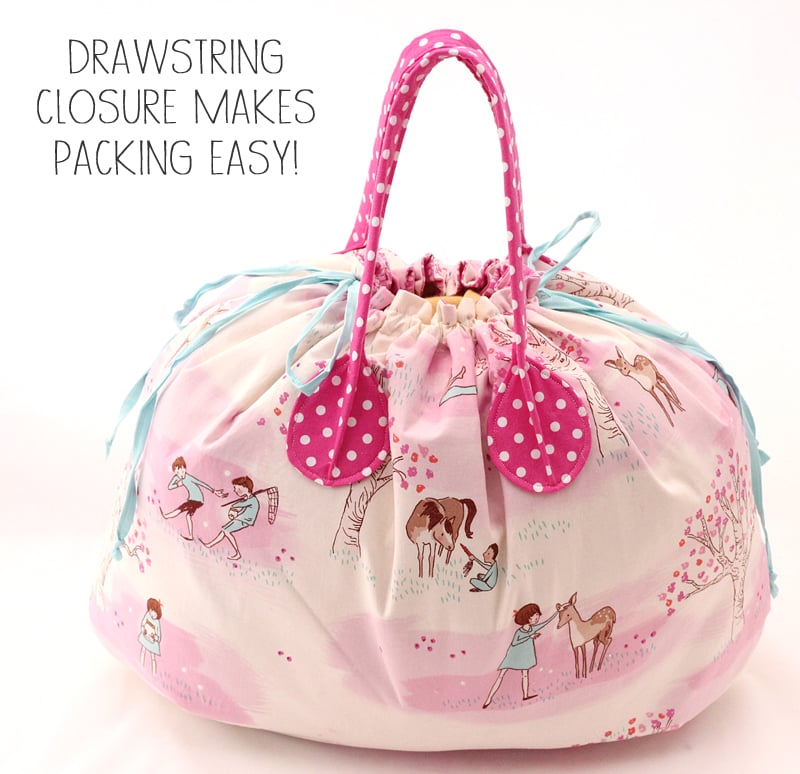 Image of Sleep Over Tote PDF Sewing Pattern