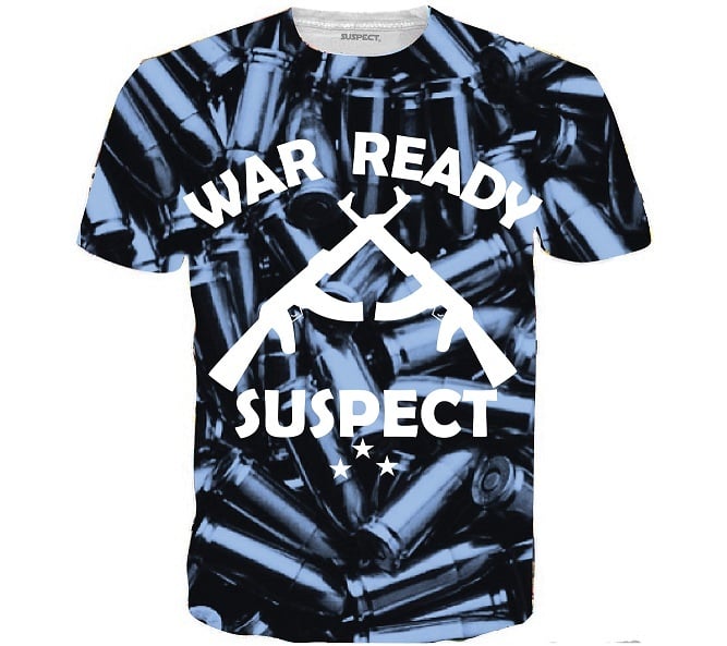 Image of T-SHIRT SUSPECT “War ready"