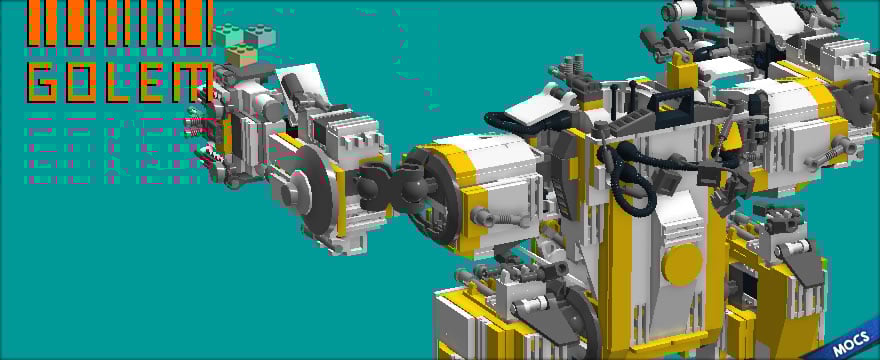 Image of Golem MOC building instructions