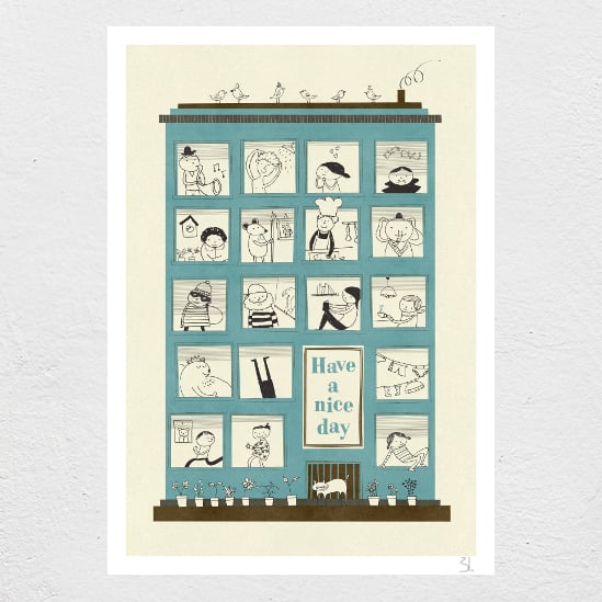 Image of Magic House Print