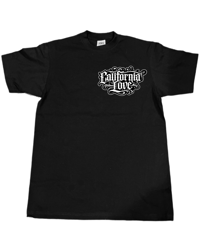 Image 2 of CALIFORNIA LOVE BLACK TEE