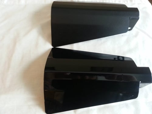 Image of Stainless Steel Powdercoated Standard Cut Wind Guards