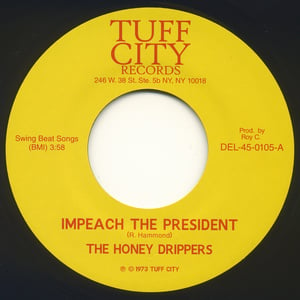 Image of Impeach The President / Roy C's Theme - 7" Vinyl