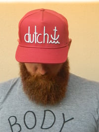 Image 2 of Dutch Hat Crimson/Frost Blue