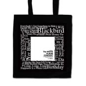 Image of White Album Concert Black Tote Bag
