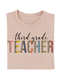 Image 7 of School Title Shirts (Tan)