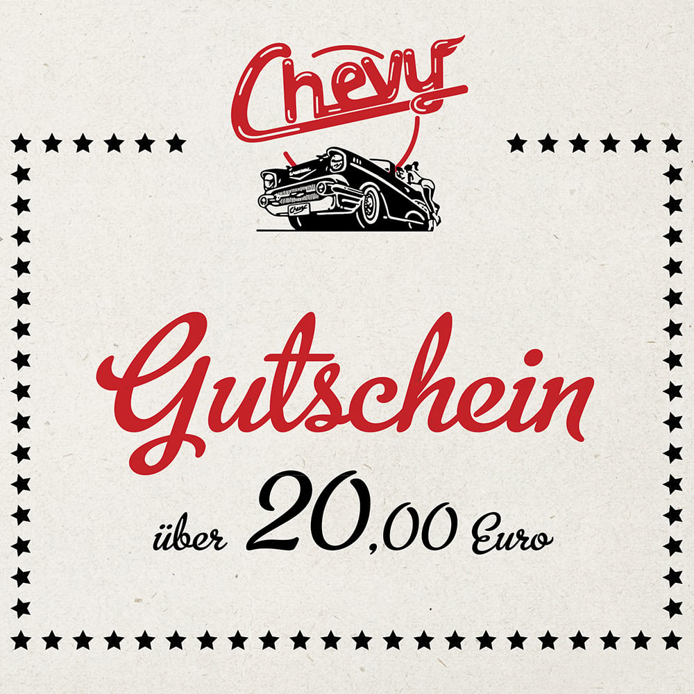 Image of Chevy Gutschein 20.00 EUR