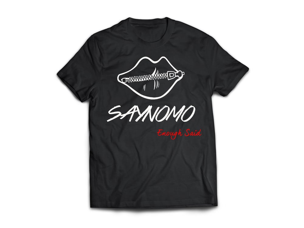 Image of SayNoMo "Enough Said" Black