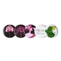 Image of Pin Buttons - Set of 5