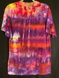 Image 4 of LARGE Hail Satan Tie Dye Shirt 1