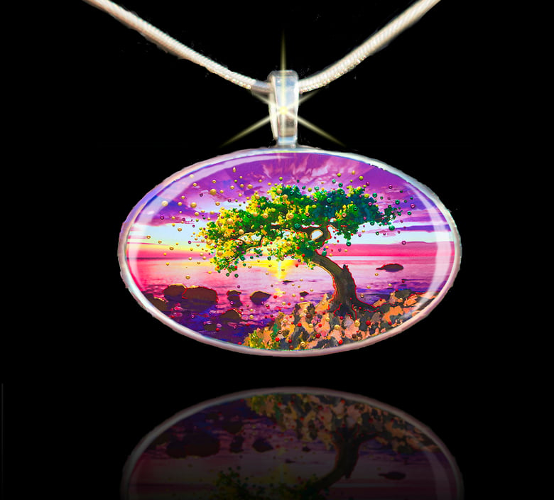 Image of The Forgiveness Tree Energy Pendant 