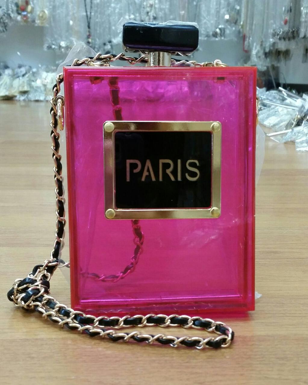 Chanel perfume bottle on sale purse