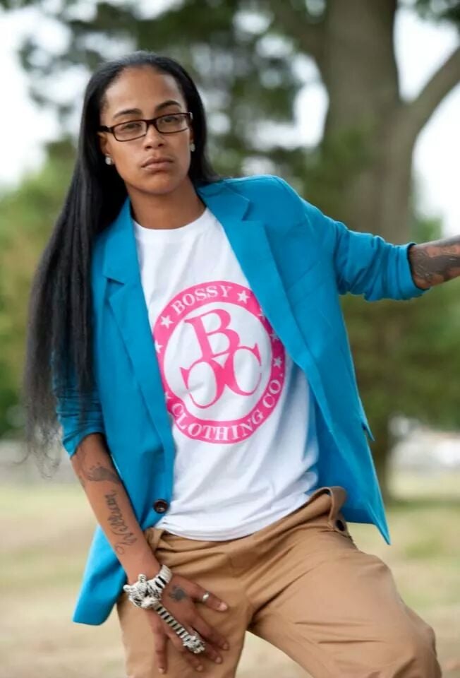 Image of bossy logo tshirt