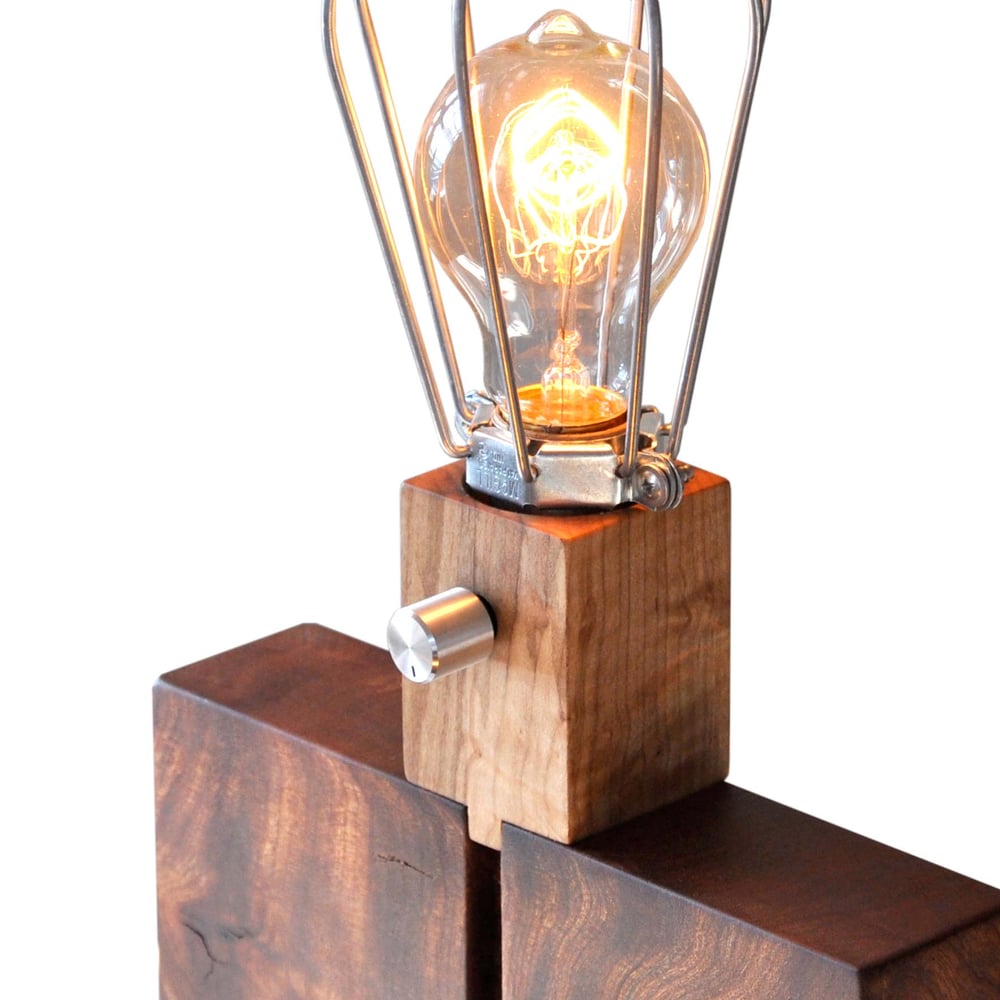 Image of Walnut Table Lamp