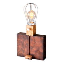 Image 2 of Water Tank wood and walnut Lamp