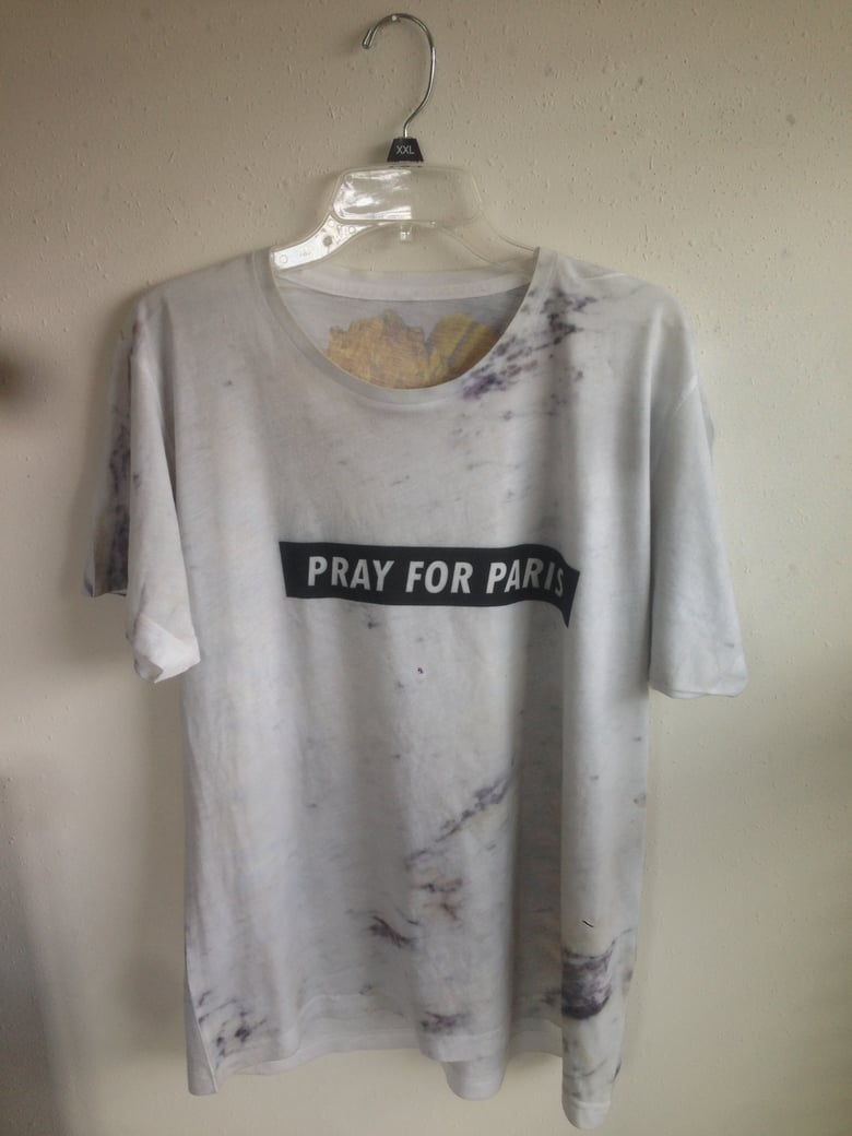 Image of Pray For Paris 'Heart of Gold' Tee