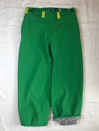 Image 3 of GREEN EXTRA-BAGGY TECH LIZARD PANTS
