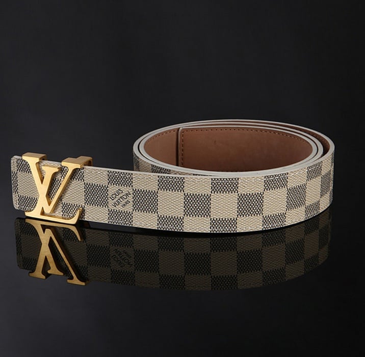 Louis Vuitton Damier Belt (white)