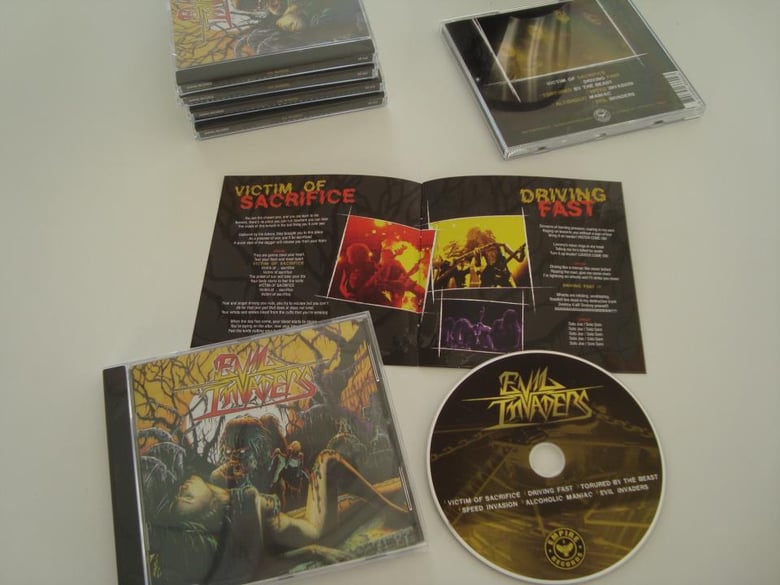 Image of Evil Invaders - EP CD (2013)